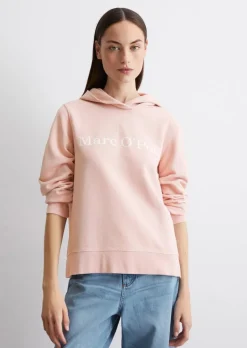 Logo-Kapuzensweatshirt relaxed aus Organic Cotton