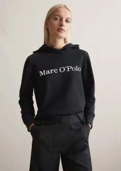 Logo-Kapuzensweatshirt relaxed aus Organic Cotton