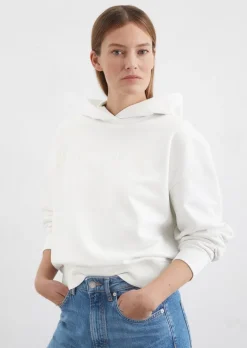 Logo-Kapuzensweatshirt relaxed aus Organic Cotton