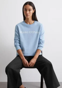 Logo-Sweatshirt regular aus Organic Cotton