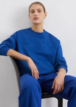 Logo-Sweatshirt relaxed aus Organic Cotton