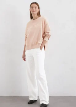 Logo-Sweatshirt relaxed aus Organic Cotton