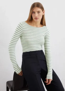 Longsleeve aus Organic-Cotton-Slub-Jersey