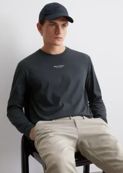 Longsleeve regular aus reiner Bio-Baumwolle