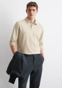 Longsleeve regular aus weichem Bio-Baumwoll-Viskose-Mix