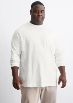 Longsleeve regular in Heavy-Slub-Jersey-Qualität