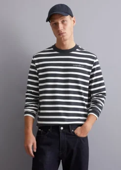 Longsleeve relaxed aus schwerem Bio-Baumwoll-Jersey