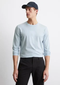 Longsleeve shaped aus reiner Bio-Baumwolle