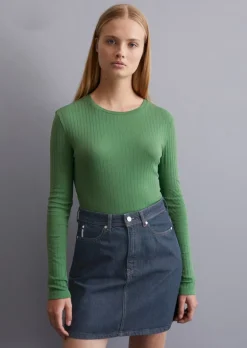 Longsleeve slim aus Organic Cotton