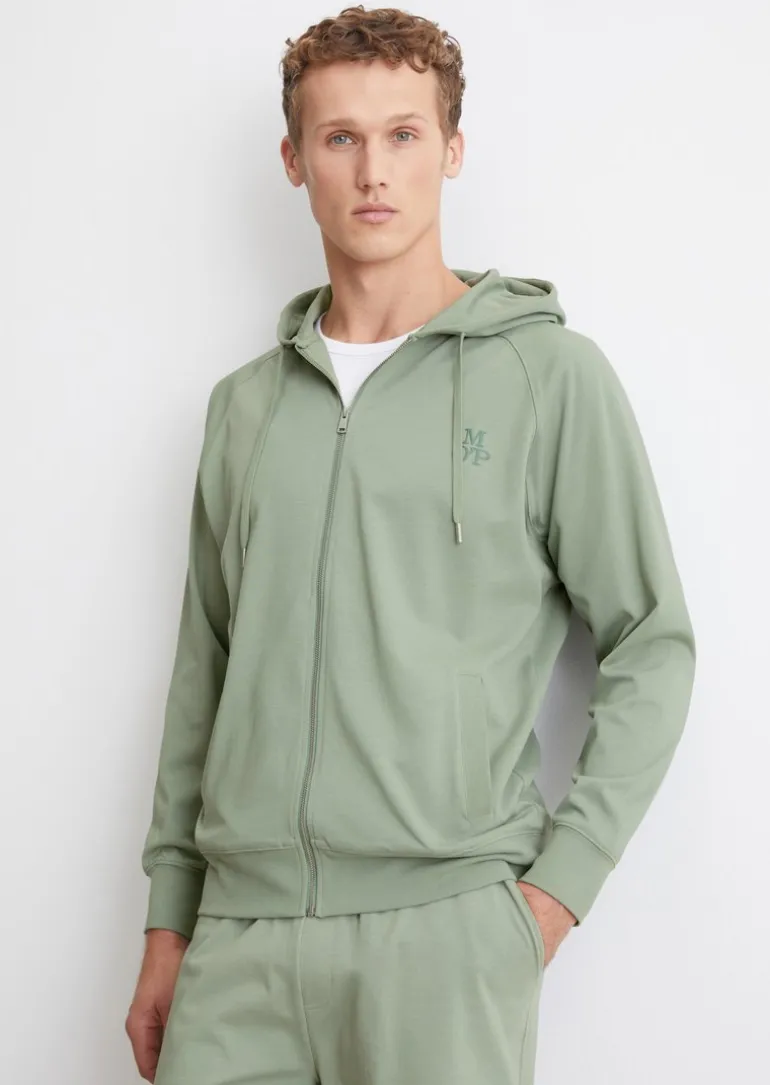 Lounge-Hoodie regular in schwerem Heavy Jersey