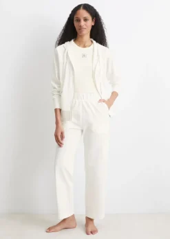 Lounge-Hose aus schwerem Bio-Baumwoll-Jersey