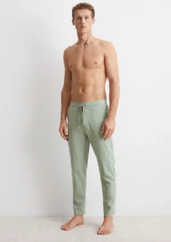 Lounge-Hose regular in schwerem Heavy Jersey