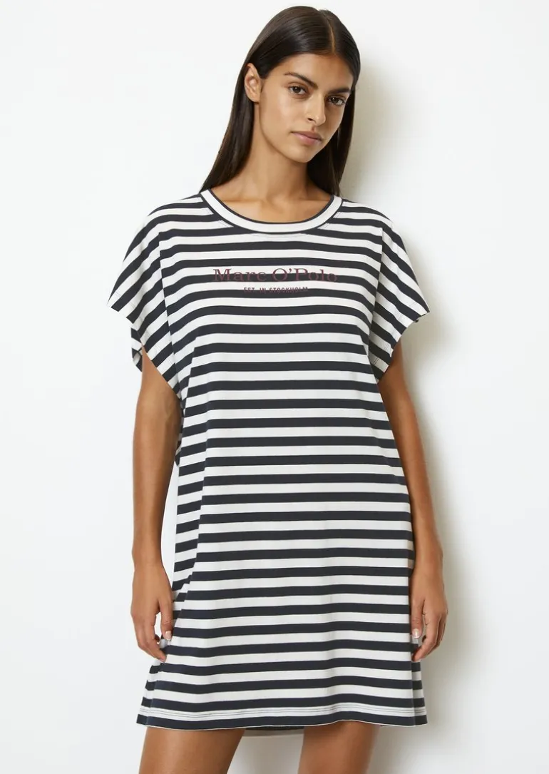 Lounge-Longshirt aus reiner Bio-Baumwolle