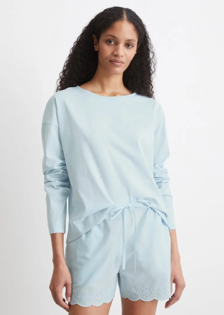 Loungeshirt aus reiner Bio-Baumwolle