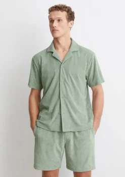 Lounge-Shirt in flauschiger Frottee-Qualität