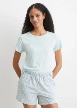 Lounge-Shorts aus reiner Bio-Baumwolle