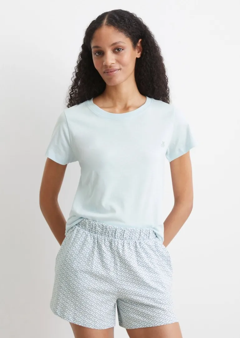 Lounge-Shorts aus reiner Bio-Baumwolle