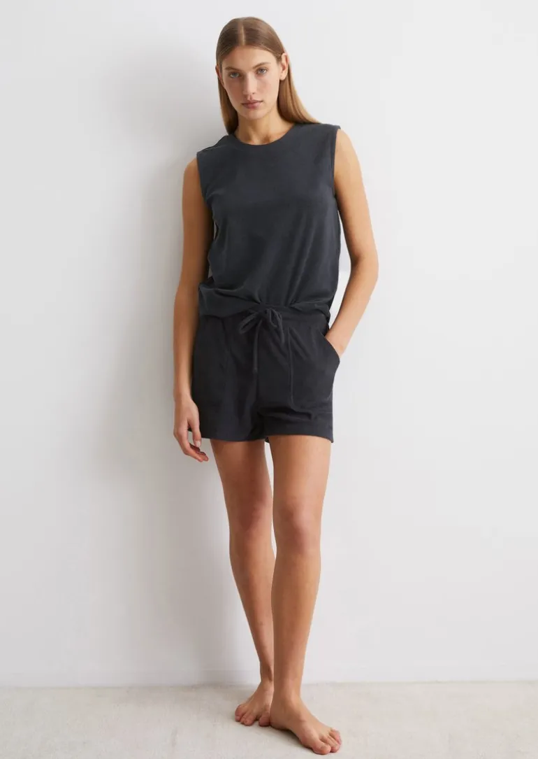 Lounge-Shorts aus weichem Frottee