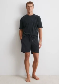 Lounge-Shorts in flauschiger Frottee-Qualität