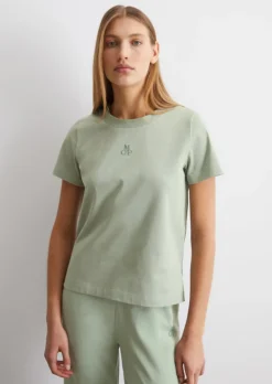 Lounge-Top aus schwerem Bio-Baumwoll-Jersey