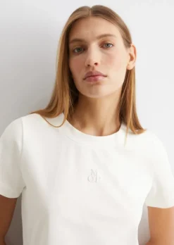 Lounge-Top aus schwerem Bio-Baumwoll-Jersey