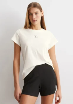 Loungetop aus softem Bio-Baumwoll-Modal-Mix