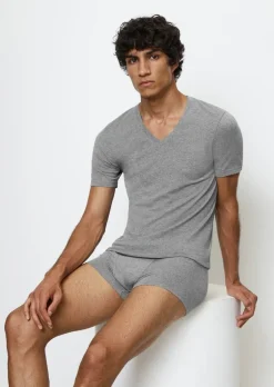 Lounge-T-Shirt im 2er Pack