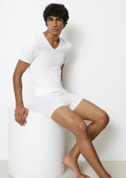 Lounge-T-Shirt im 2er Pack