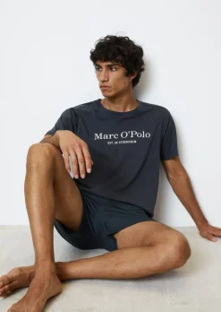 Lounge-T-Shirt regular aus Bio-Baumwolle