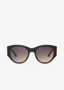 Marc O'Polo x SASKIA DIEZ Unisex-Sonnenbrille mit breitem Bio-Acetat-Rahmen
