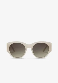 Marc O'Polo x SASKIA DIEZ Unisex-Sonnenbrille mit breitem Bio-Acetat-Rahmen