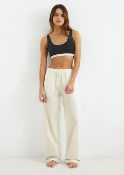 Marc O'Polo x SOPHIA ROE Lounge-Hose mit lockerem, geradem Bein