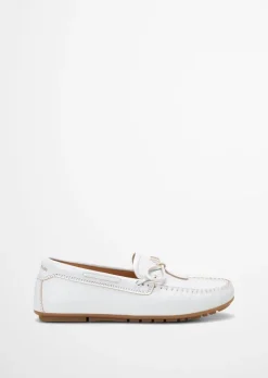 Mokassin aus veredeltem Rindleder