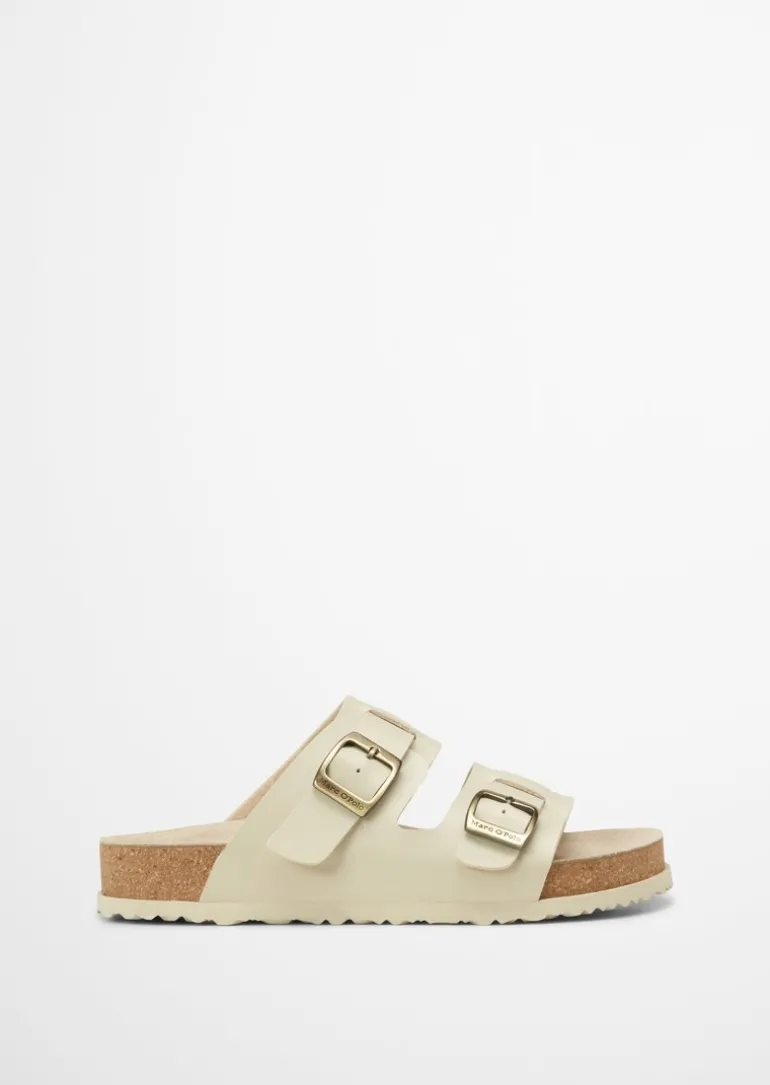 Pantolette mit recyceltem Polyester