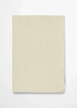 Plaid Model Nordic Knit aus reiner Bio-Baumwolle