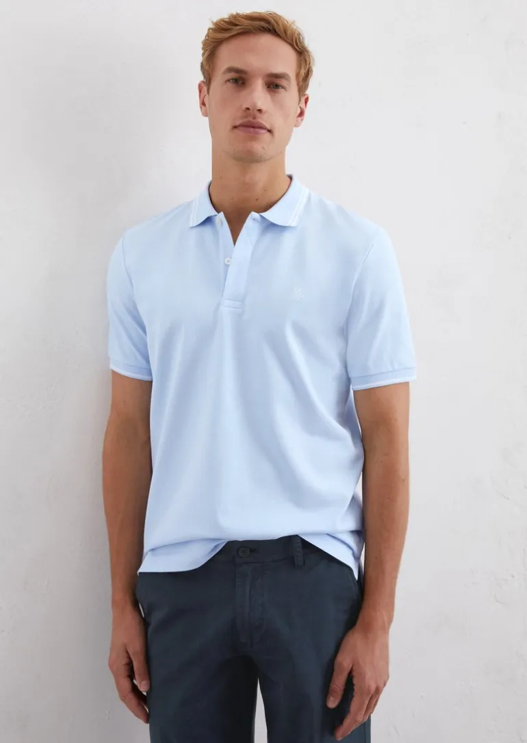 Poloshirt Piqué regular aus reiner Bio-Baumwolle