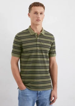 Poloshirt Piqué regular aus Bio-Baumwoll-Piqué