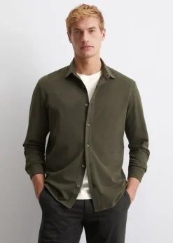 Poloshirt Piqué regular aus Bio-Baumwolle mit Elasthan