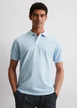 Poloshirt Piqué regular aus Bio-Baumwolle