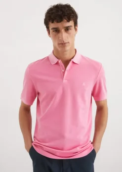 Poloshirt Piqué shaped aus Organic Cotton-Stretch