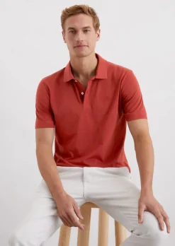 Poloshirt Slub-Jersey regular aus weicher Bio-Baumwolle