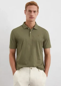 Poloshirt Slub-Jersey regular aus weicher Bio-Baumwolle