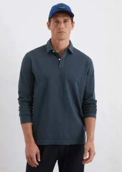Poloshirt Slub-Jersey regular in softem Slub-Jersey