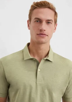 Poloshirt Slub-Jersey regular aus weicher Bio-Baumwolle