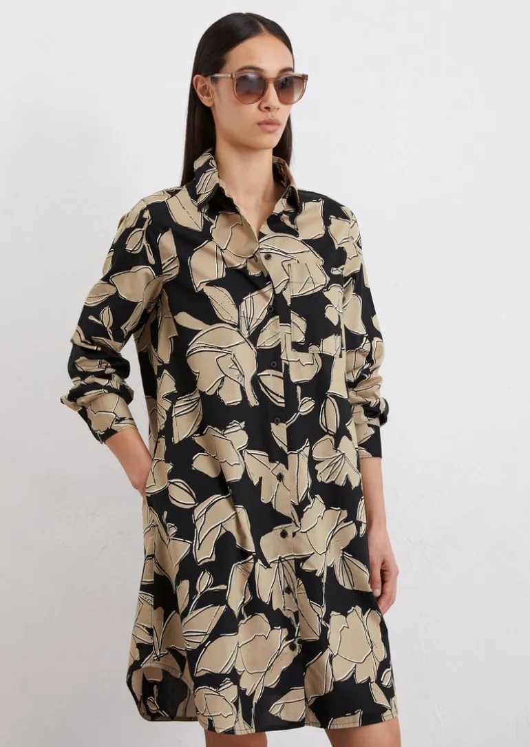 Print-Kleid relaxed mit TENCEL™ Lyocell