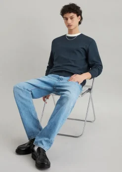 Pullover loose in Double-Face-Qualität