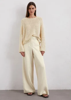 Pullover oversized aus Effektgarn