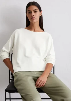 Pullover oversized aus reinem Baumwollgarn