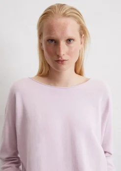 Pullover oversized aus reinem Baumwollgarn