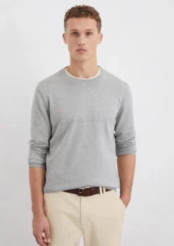 Pullover regular aus reiner Bio-Baumwolle